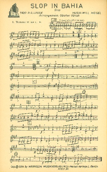 Slop in Bahia  und  Hallo Mr. Lover: