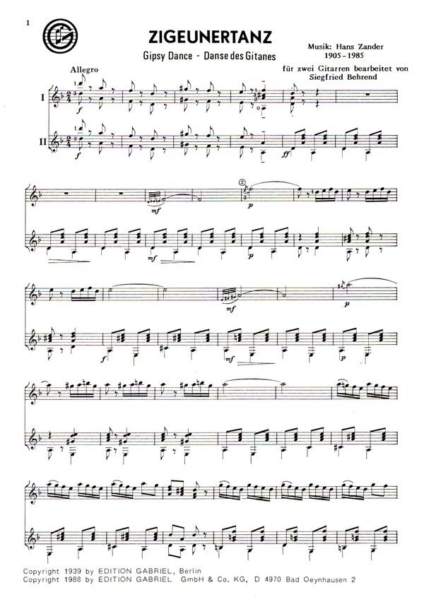 Zigeunertanz