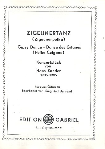 Zigeunertanz