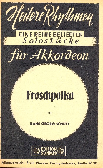 Froschpolka: für Salonorchester
