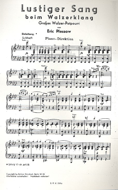 Lustiger Sang beim Walzerklang (Medley)