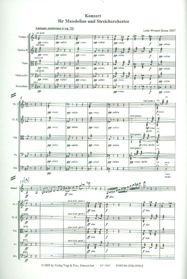 Konzert für Mandoline und