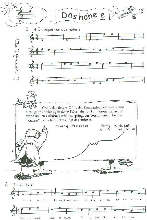 Prof. Paukenschlags Blockflötenschule Band 2 (+CD)