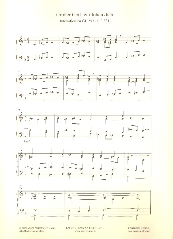 Choralvorspiele und Intonationen barocken Charakters Band 6