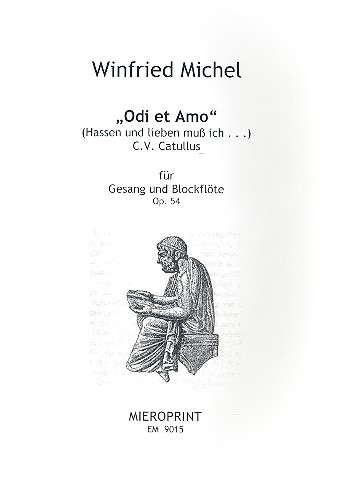 Odi et Amo op.54 für Gesang