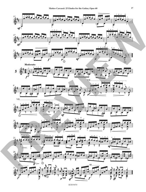 25 melodische und fortschreitende Etüden op.60 (+CD)