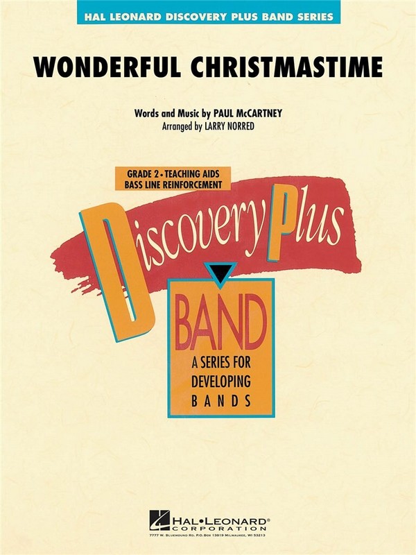 Wonderful Christmastime: for concert band