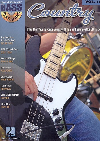 Country (+CD): guitar playalong vol.11