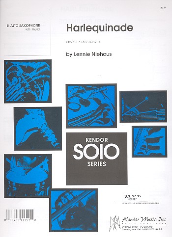 Harlequinade for Eb alto saxophone