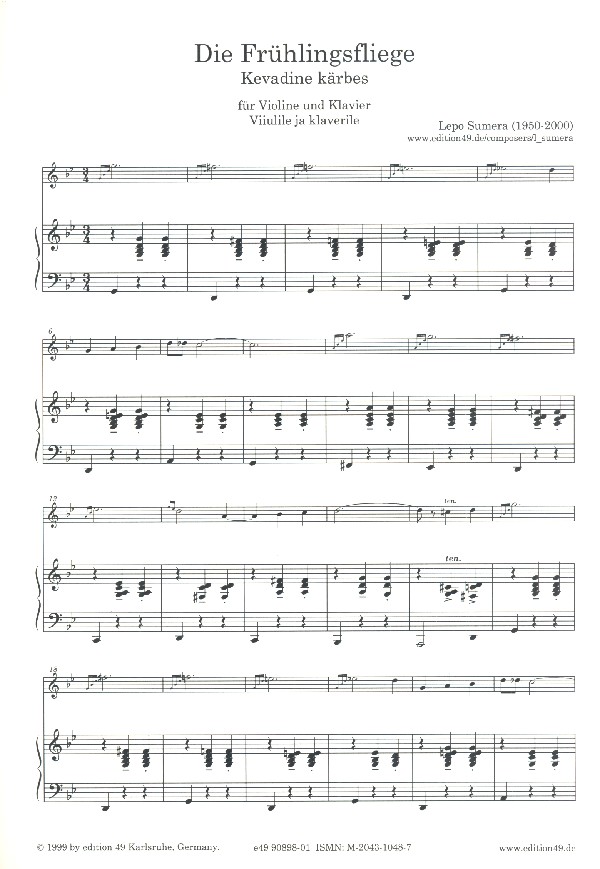 Die Frühlingsfliege