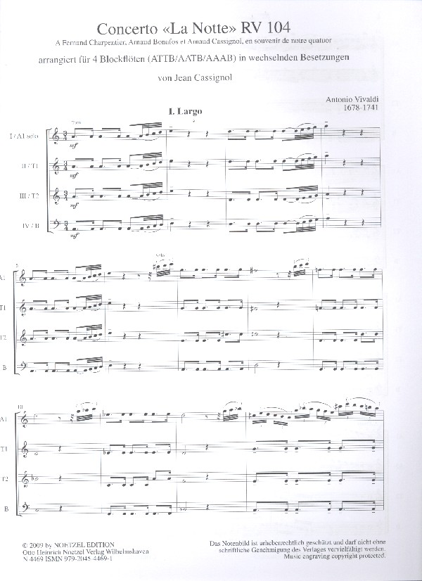 Concerto - La Notte RV104