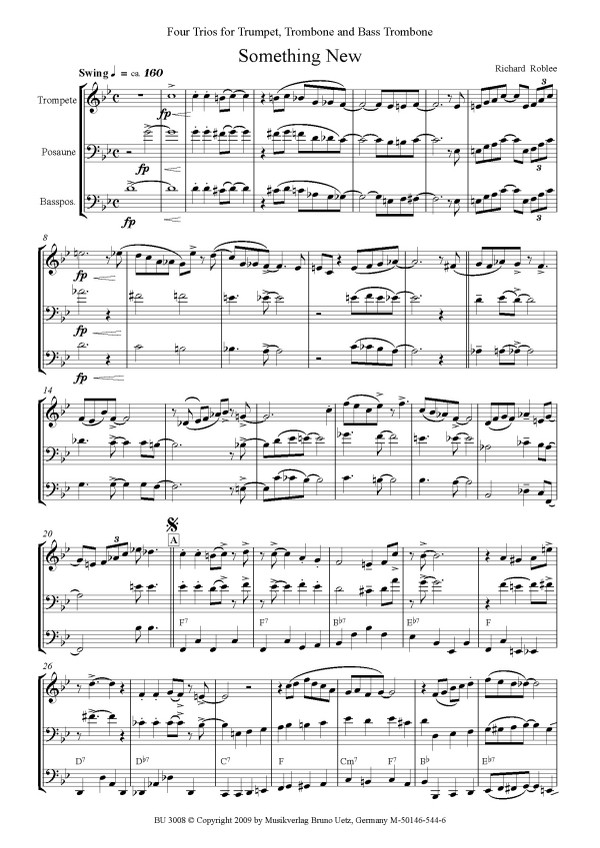 Something new für 3-stimmiges