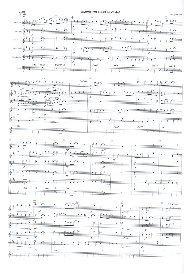 Raindrops keep fallin on my Head