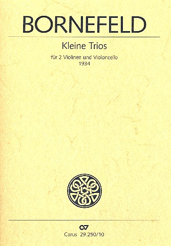 Kleine Trios für 2 Violinen und Violoncello