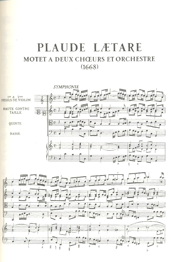 3 grands Motets für Soli, Doppelchor