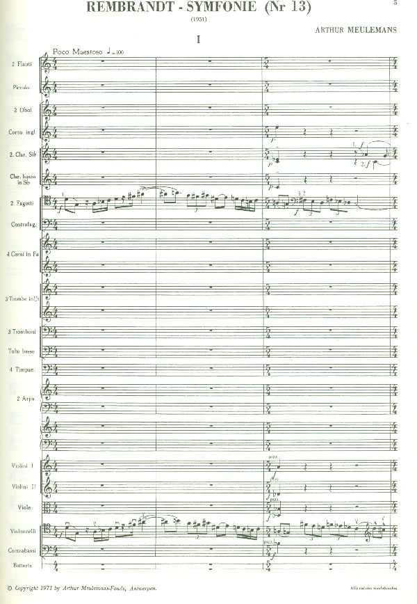 Sinfonie Nr.13 für Orchester