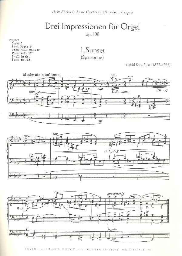 3 Impressionen op.108