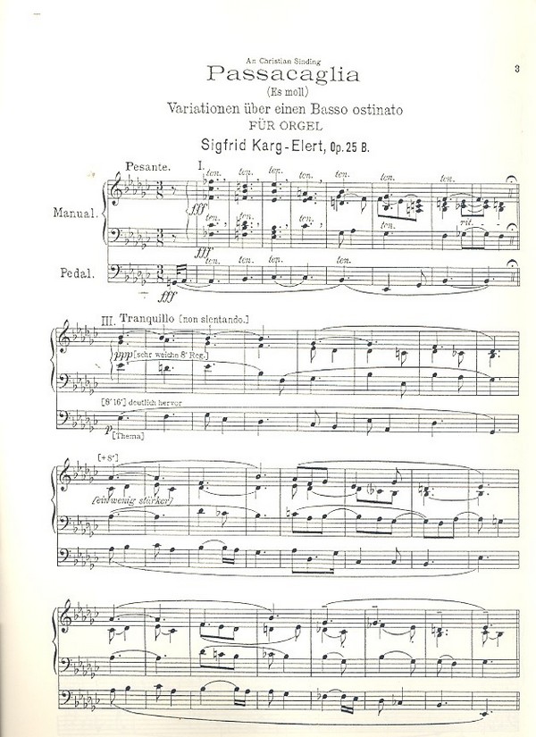 Passacaglia es-Moll op.25b