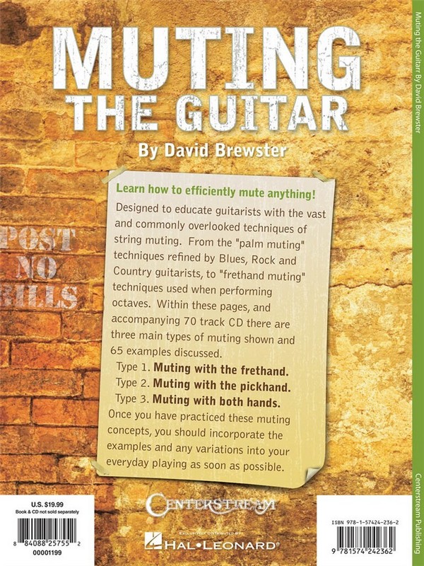 Muting the Guitar (+CD)