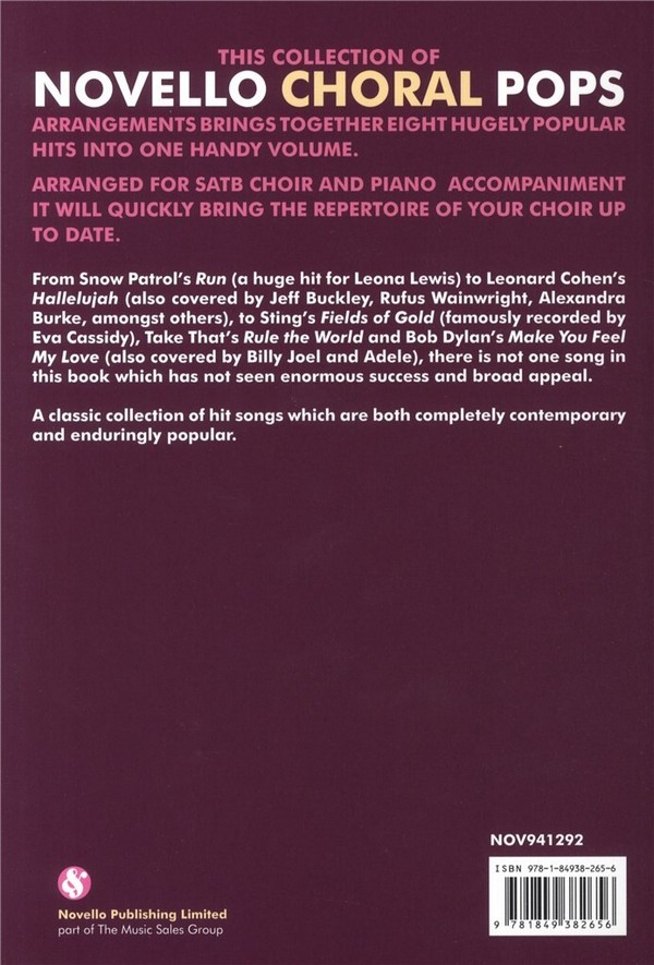 Novello Choral Pops: