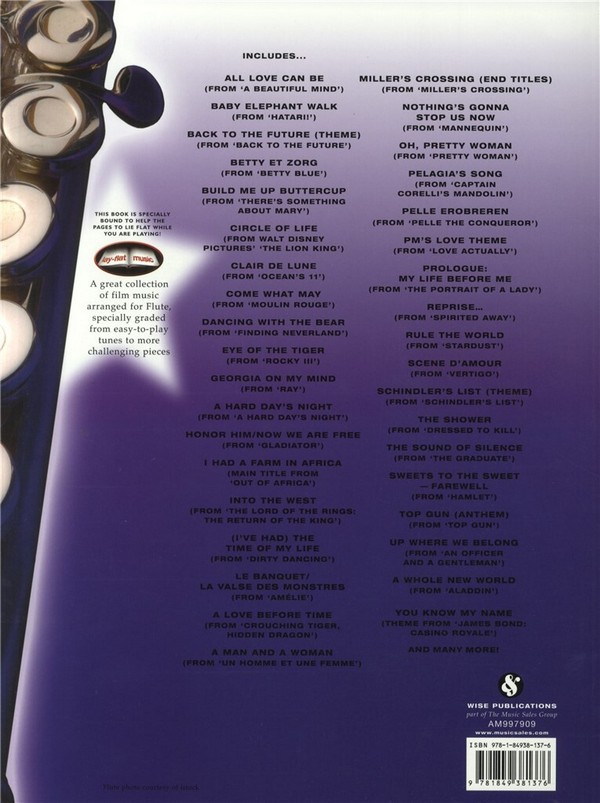 50 Film Tunes: for flute