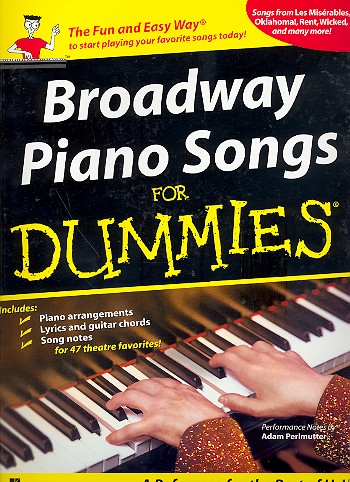 Broadway Piano Songs for Dummies: