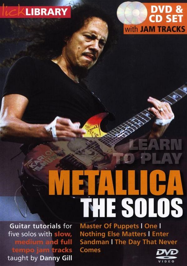 Learn to play Metallica - the Solos