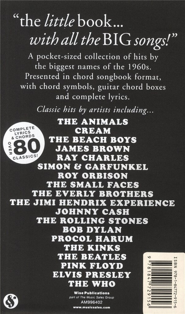 The little black Book of: 60s Hits