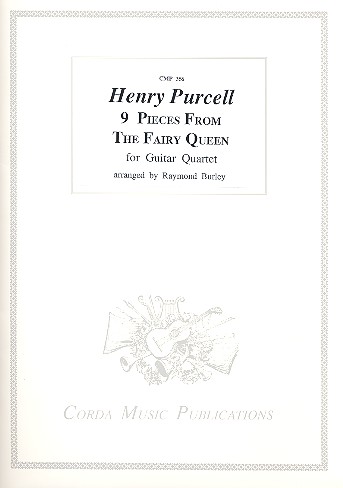 9 Pieces from the Fairy Queen for 4 guitars