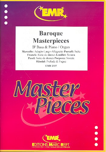 Baroque Masterpieces for bass in b flat