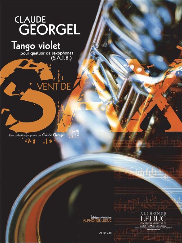 Tango violet pour 4 saxophones (SATB)