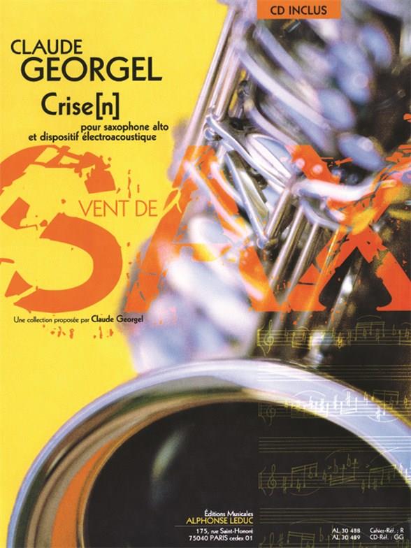 Crise(n) (+CD) pour saxophone alto