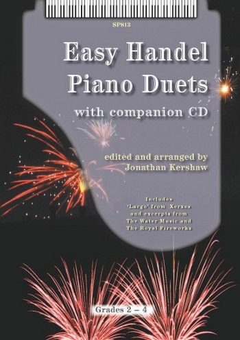 Easy Handel Piano Duets (+CD) for piano 4 hands