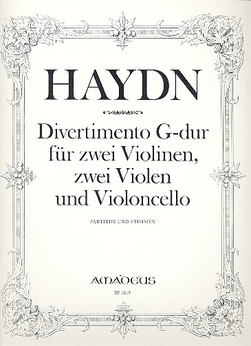 Divertimento G-Dur Hob.II/2
