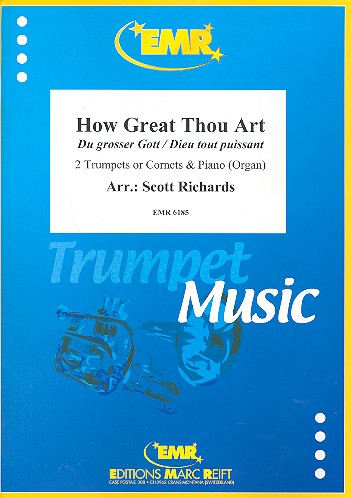 How great thou Art for 2 trumpets