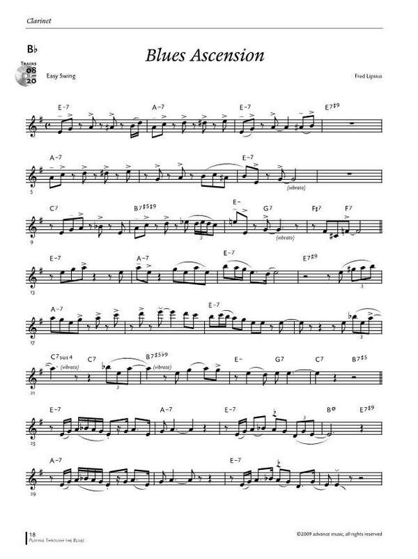 Playing through the Blues (+CD)