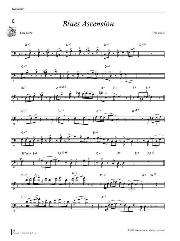 Playing through the Blues (+CD)