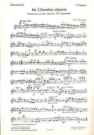 Im Chambre séparée für