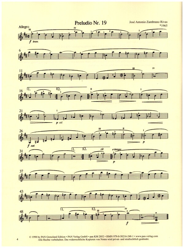 Preludios concertantes Band 3