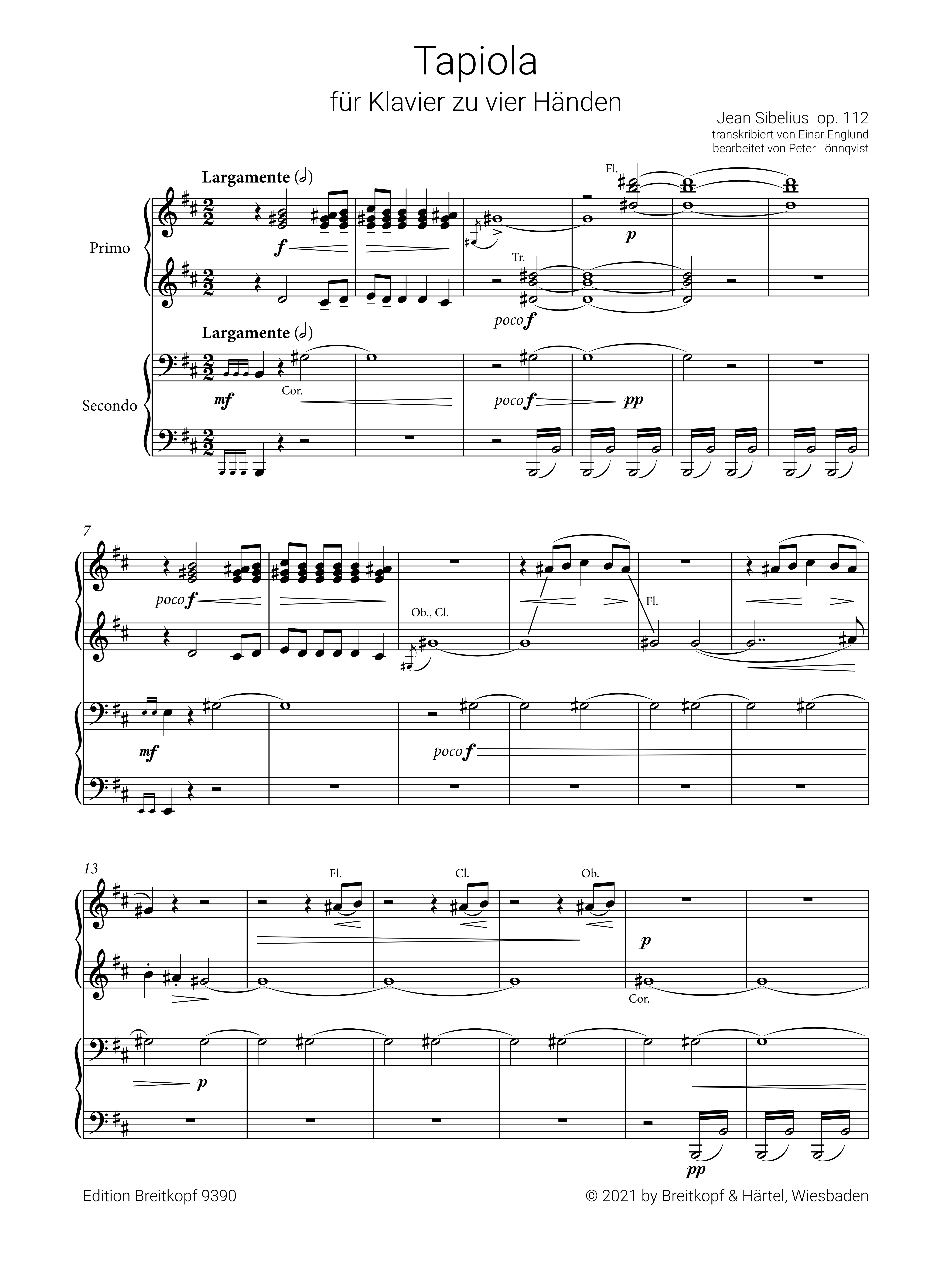 Tapiola op.112