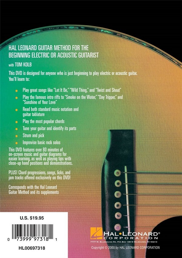 Hal Leonard Guitar Method DVD
