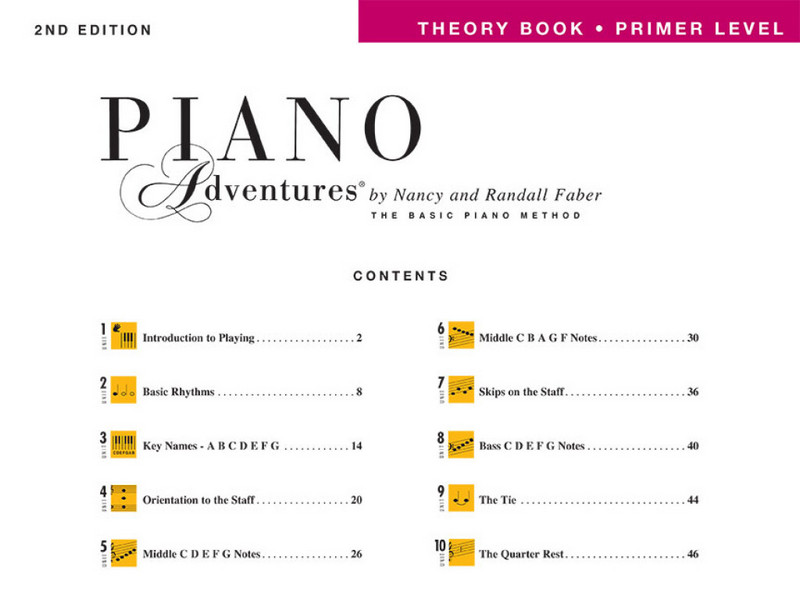 Piano Adventures Primer Level