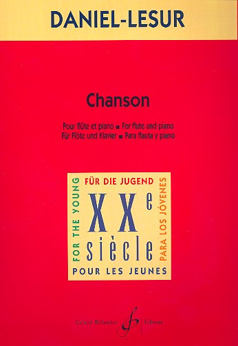 Chanson pour flûte et piano