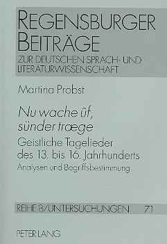 Nu wache auf sünder traege geistliche