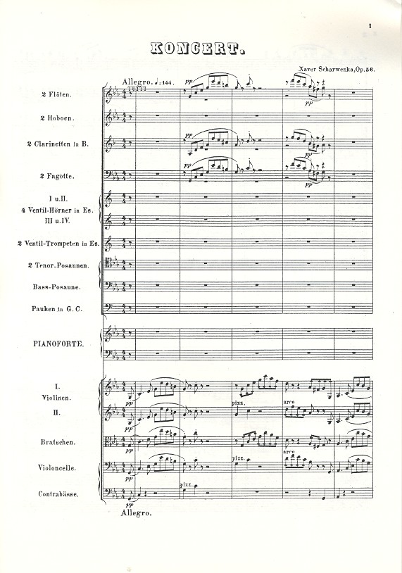 Konzert c-Moll op.56 Nr.2 für Klavier