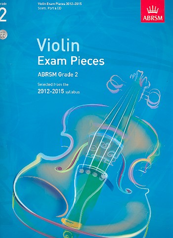 Selected Violin Exam Pieces Grade 2 (2012-2015) (+CD)