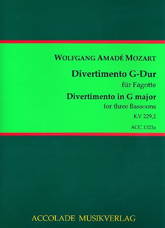 Divertimento G-Dur KV229,2