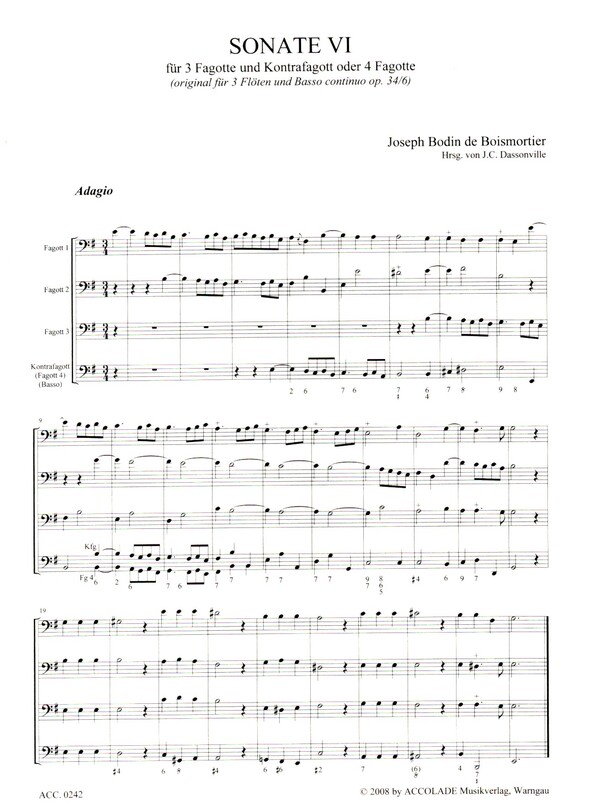 Sonate e-Moll op.34,6 für