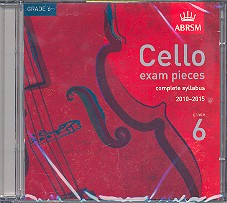 Cello Exam Pieces Grade 6 CD