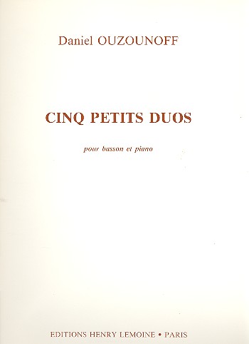 5 petits duos pour basson
